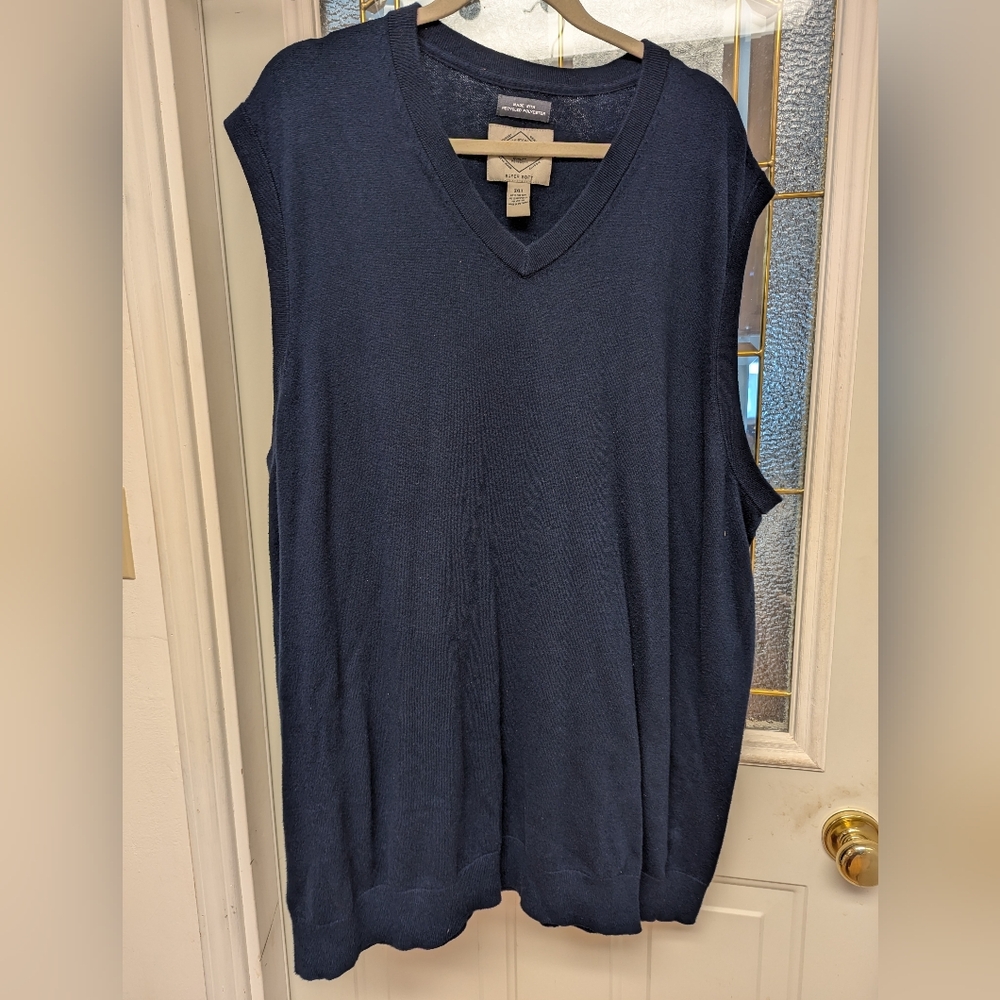 473 St. John's Bay V-neck Sweater Vest 3XLT